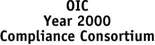 OIC Y2K Compliance Consortium